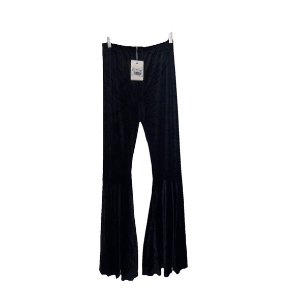 G+E Pants - Nwts Boutique Grace & Emma Black Bell Bottom Flared Pants Size Small